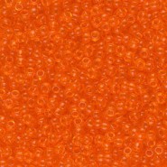 Miyuki rocailles kralen 11/0 - Transparent orange 11-138